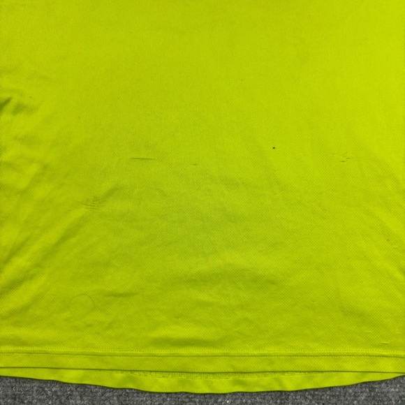 PATAGONIA Mens Neon Green Short Sleeve Fore Runner Shirt size: Large - Picture 6 of 11